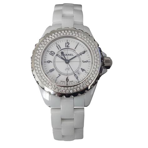 montre chanel blanche|montre Chanel tarif.